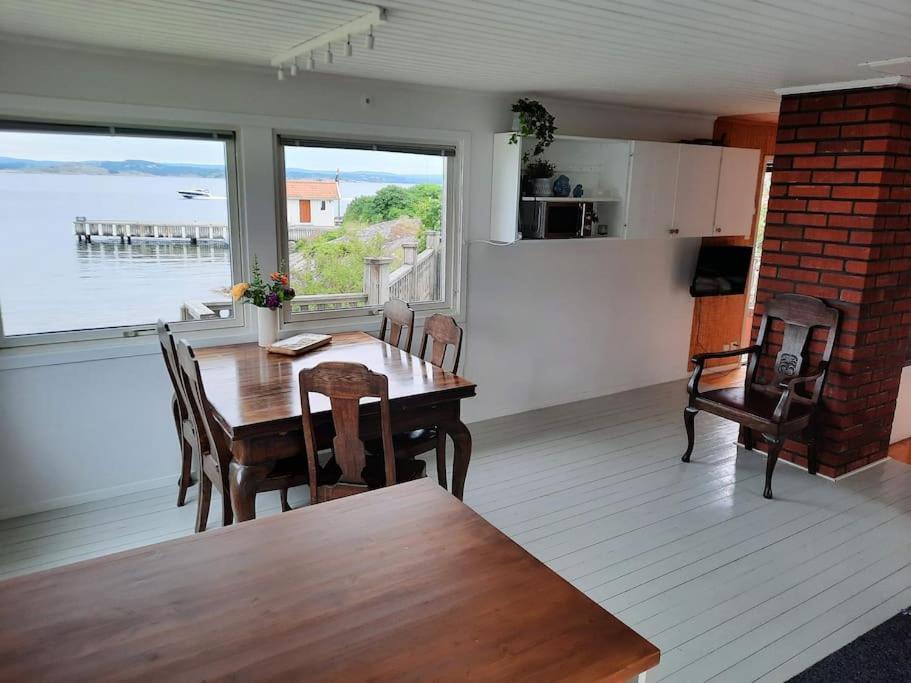 Cabin At The Sea Close To Public Beach With A Jumpingtower Hoviksnas Eksteriør billede