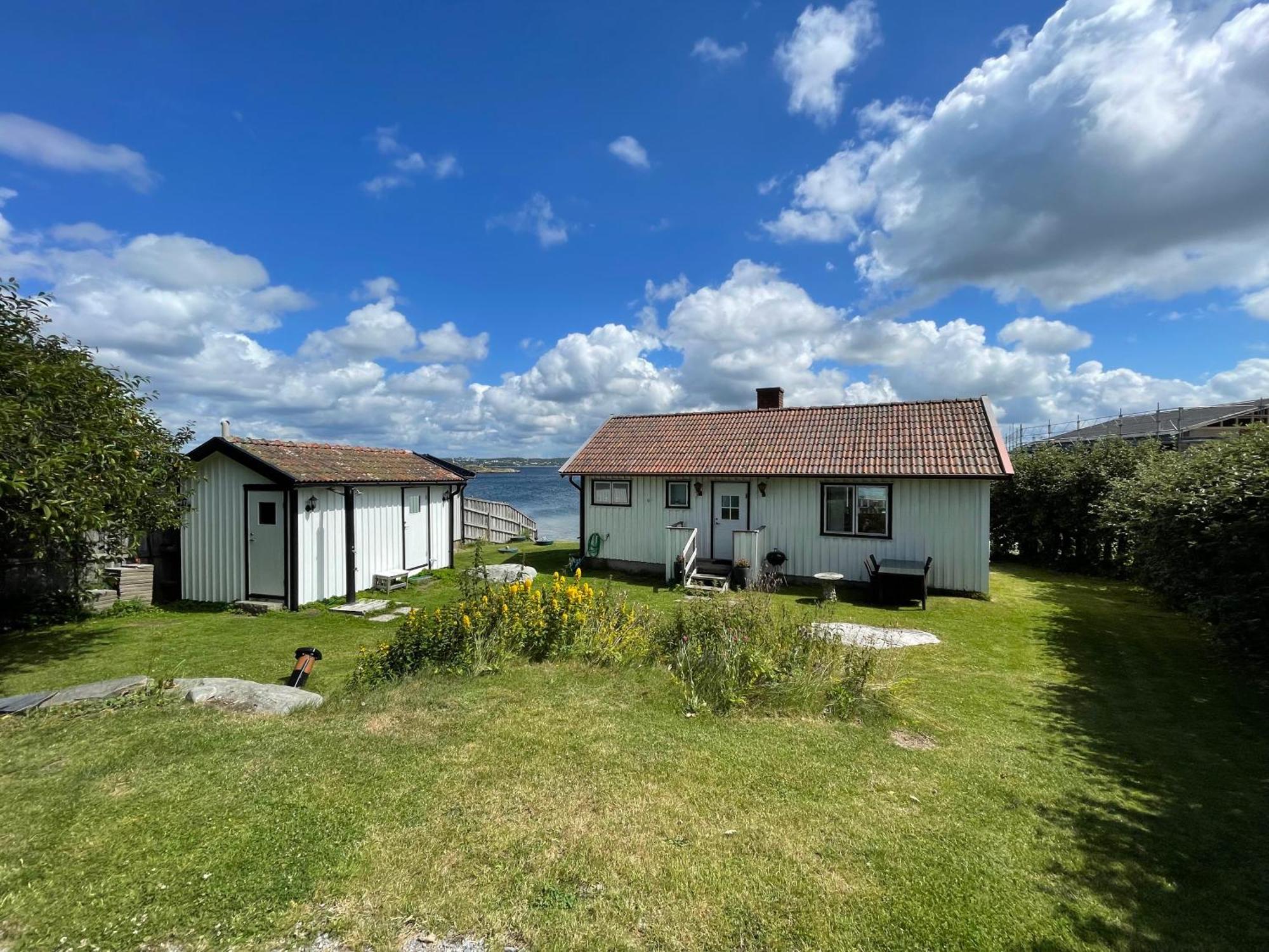 Cabin At The Sea Close To Public Beach With A Jumpingtower Hoviksnas Eksteriør billede